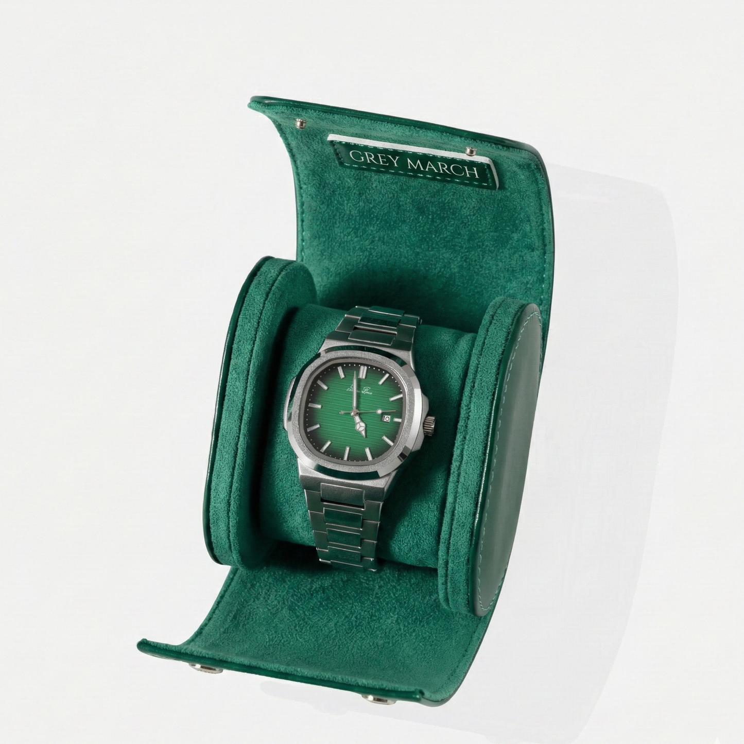 Premium Leather Watch Roll