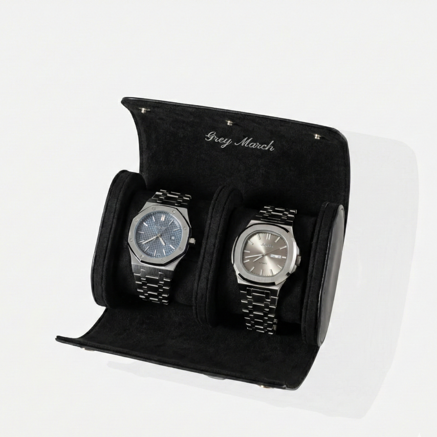 Premium Leather Watch Roll