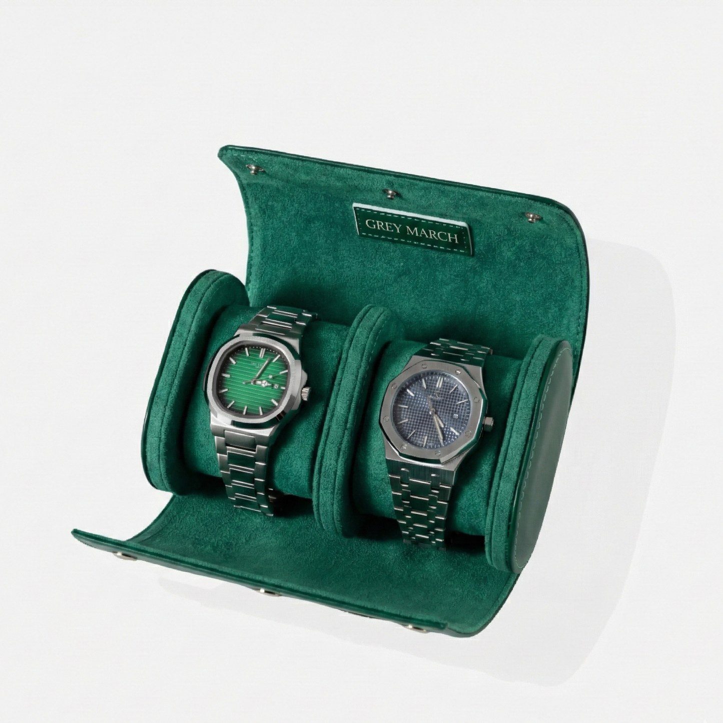 Premium Leather Watch Roll